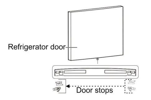 CHiQ CTM515NW Top Mount Refrigerator - Door reversal 6