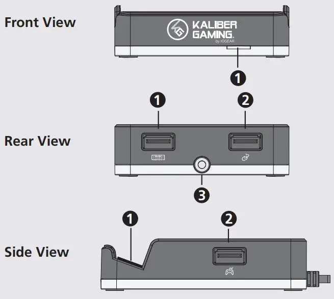 IOGEAR GE1337M KeyMander 2 Mobile Keyboard and Mouse Adapter for Mobile Devices-