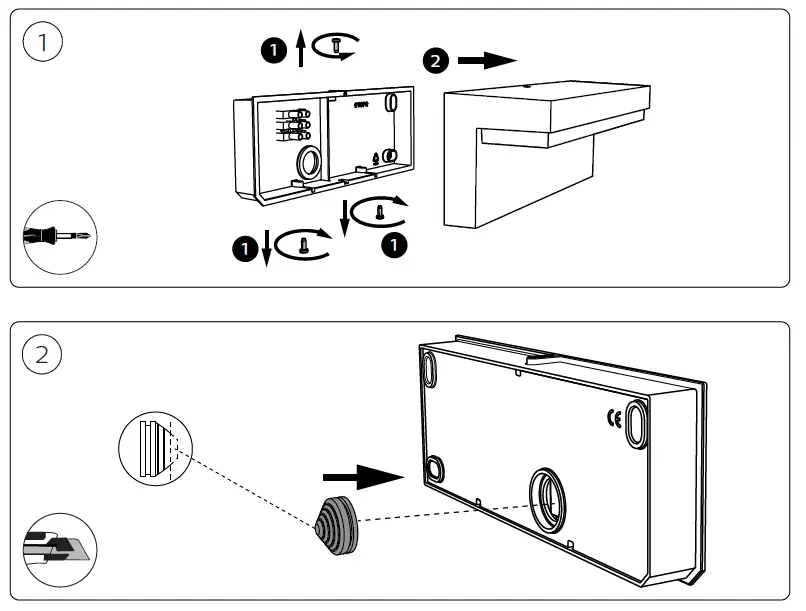 PHILIPS 1745630P7 Nyro Outdoor Wall Light fig 4