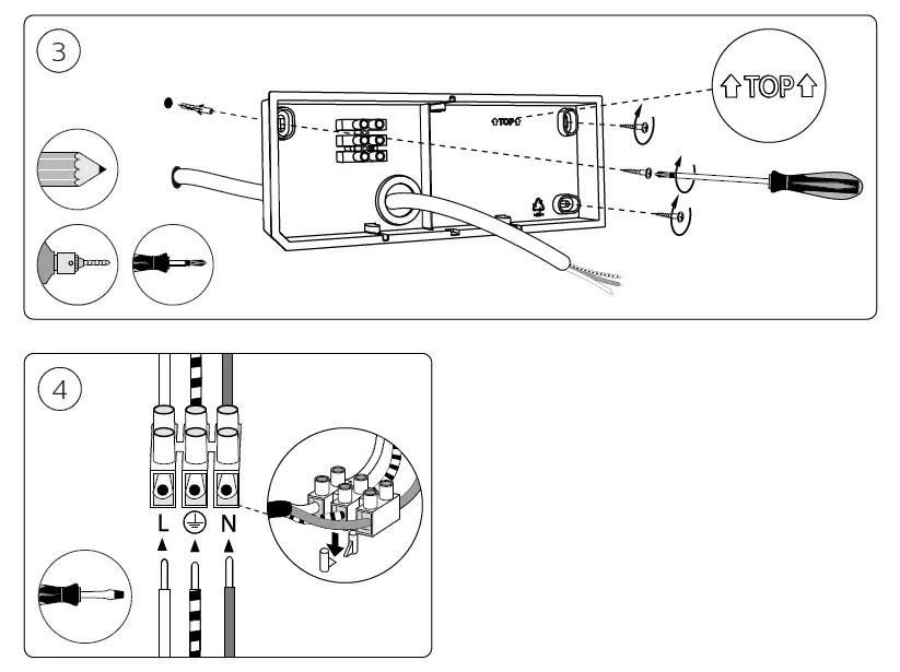 PHILIPS 1745630P7 Nyro Outdoor Wall Light fig 5