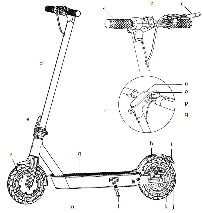LAMAX S11600 Electric Scooter-2