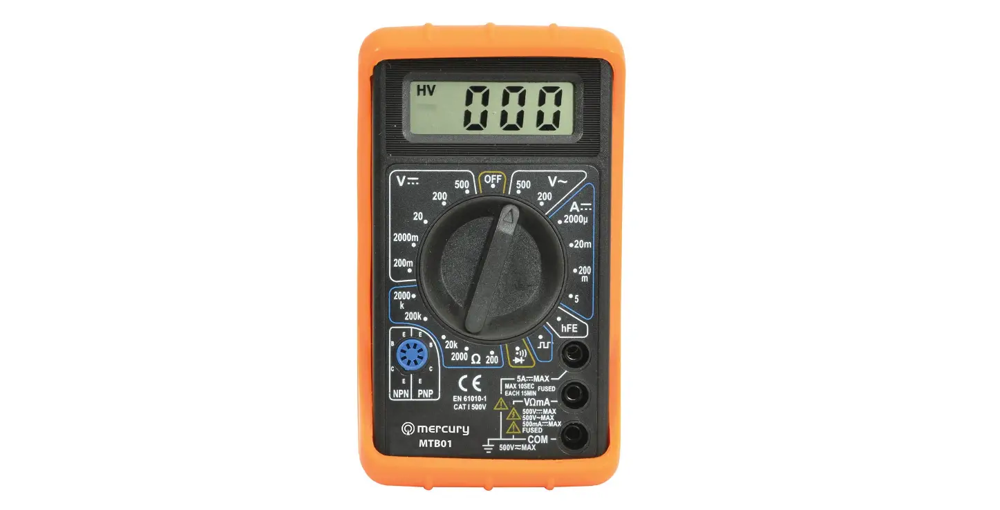 Mercury Mtb01 Digital Multimeter User Manual