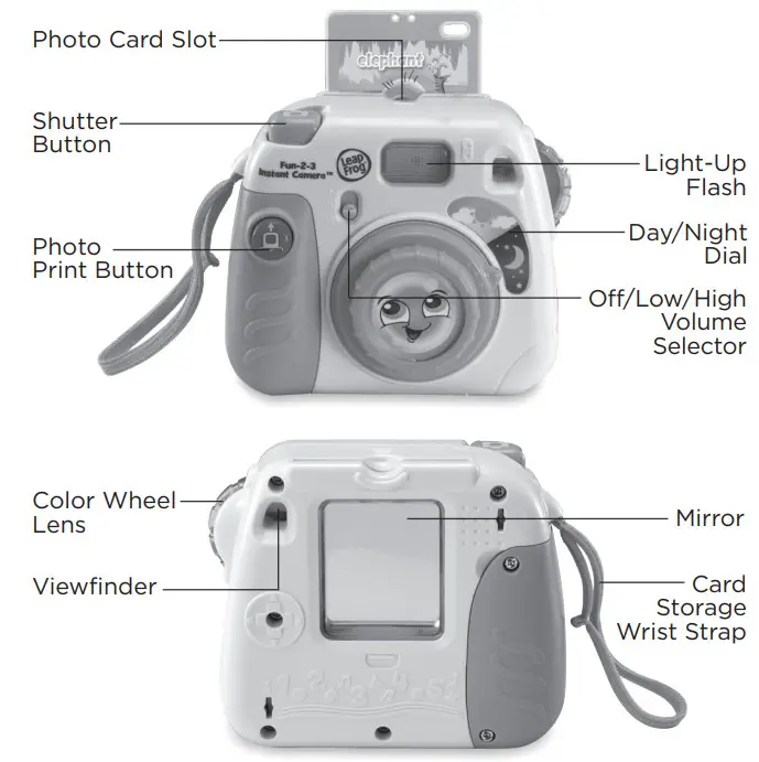 LeapFrog 80612200 Fun 23 Instant Camera - INTRODUCTION