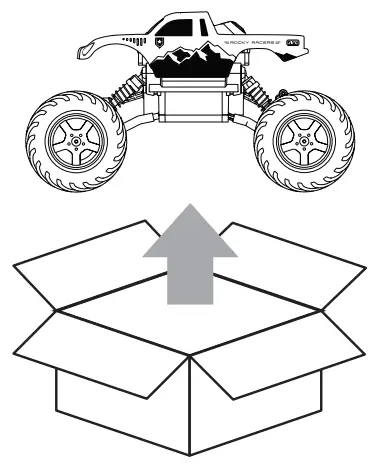Shantou Chenghai District Wantou Jincheng Toy Factory JC2021A24M Monster Rockslide Mega Wheel -