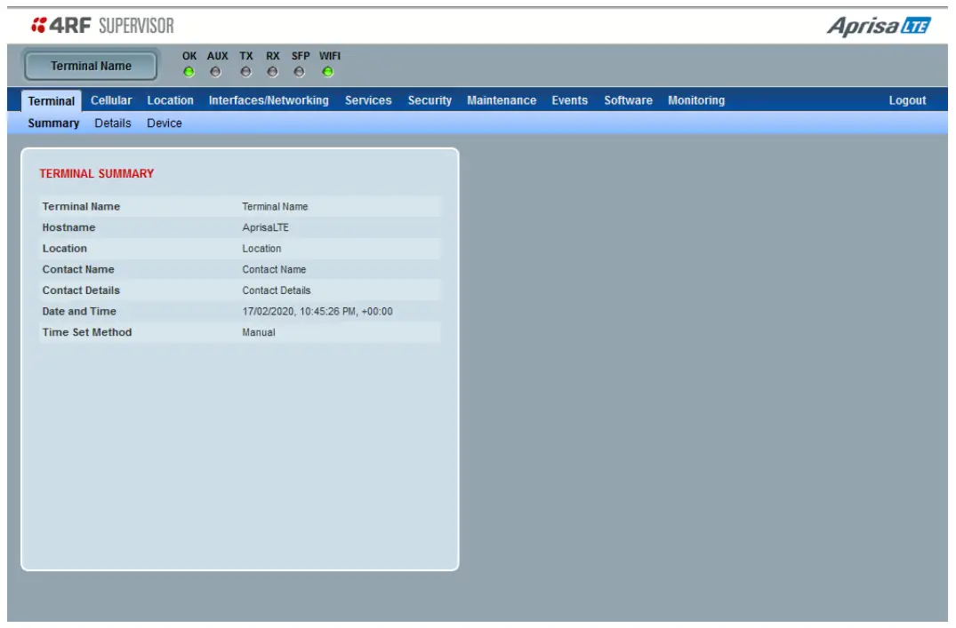4RF Aprisa LTE Smart Radio For Smart Network - fig 4