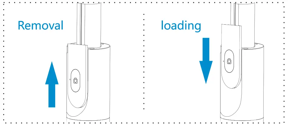 JOOM MJ07 Mobile Phone Wireless Selfie Stick - button