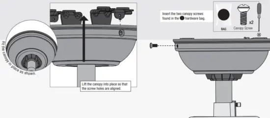Installing the Canopy