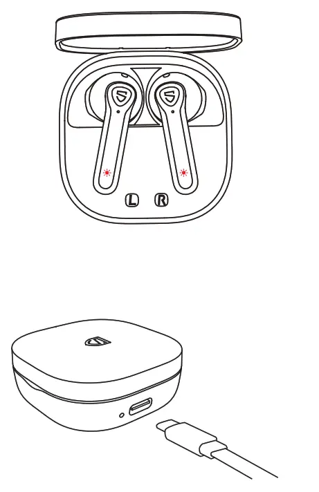 SOUNDPEATS TrueAir2 TWS Wireless Earphones - Charge