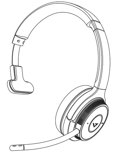 VSEVEN HB605M Wireless Mono Headset - cover