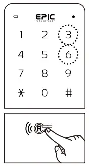 Epic Systems ES F700G Digital Door Lock - Sound Setting