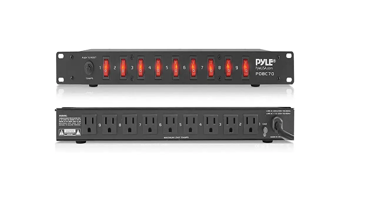 Pyle Pdu Power Strip Surge Protector User Manual