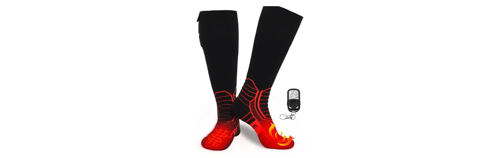 Dr warm SR01 Remote Control Heated Socks featured