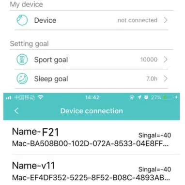 HAOZHIDA HZD1917S Big Screen Smart Bracelet 9