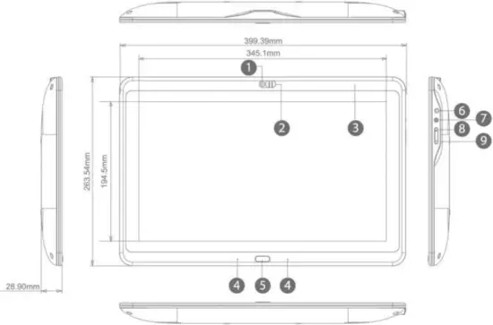 Hoppen WH1012 - 15.6 Exterier Components 1