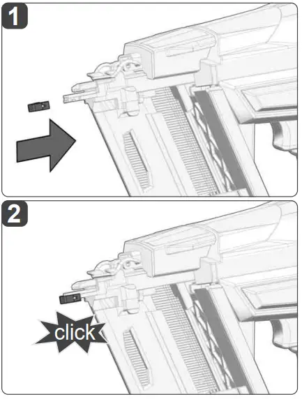 milwaukee M18 FN16GA 18V Cordless Nail Gun Instruction Manual - Attach the protective cap to protect sensitive surfaces.