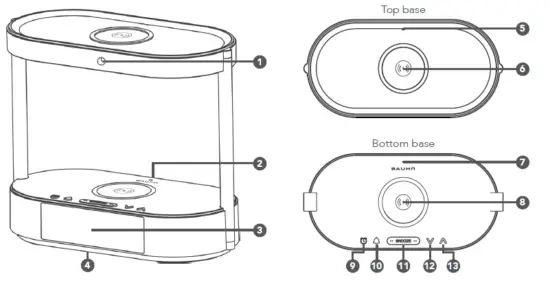 BAUHN-ACDC-0522-W-Dual-Wireless-Charging-Clock-2