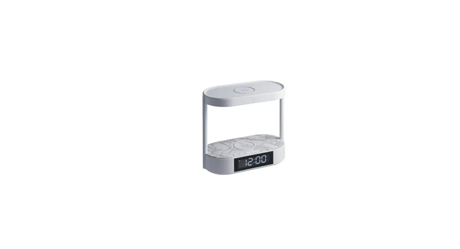 Bauhn Acdc-0522-w Dual Wireless Charging Clock User Guide