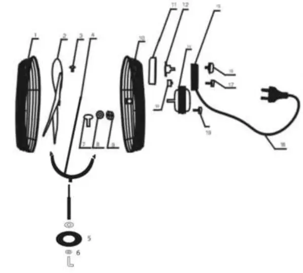 NJOY-20C06-Super-Cooling-Oversized-50-cm-Standing-Fan-fig-1