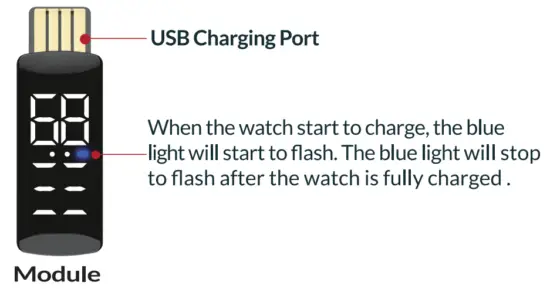 USB charging port