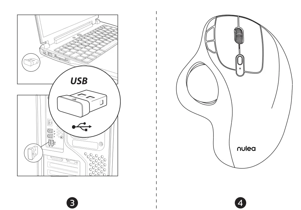 nulea-M501-Wireless-Trackball-Mouse-13
