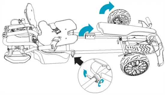 Hyper GOGO Hoverboard Go Kart Attachment Kit - fig2