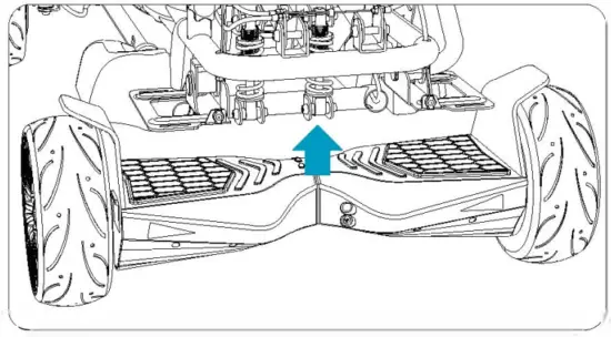Hyper GOGO Hoverboard Go Kart Attachment Kit - fig5