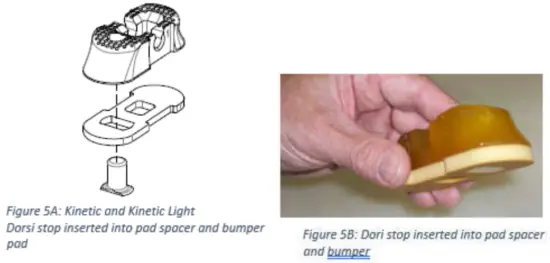 Required Tools and Supplies: SKF-KIT (Figure 1) SKF-REFURB-KIT-01 (Kinetic Refurb Kit) Additional Tools (Figure 2): a. 4 mm hex key (quantity of 2) b. Torque wrench with 4 mm hex driver c. Mallet d. Scrap piece of wood or plastic e. Arbor press or bar clamp (not pictured)