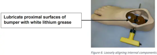 Trulife SKF100 Kinetic Foot Ankle and Pylon System for K2 Level - Fig 8