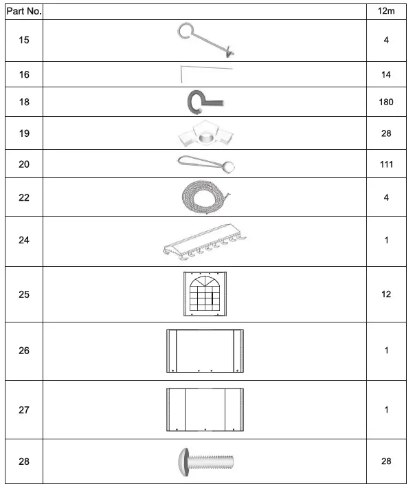 DANCOVER B00XWB5ZGS Party Tent 6m Series Polyester -FIG-2