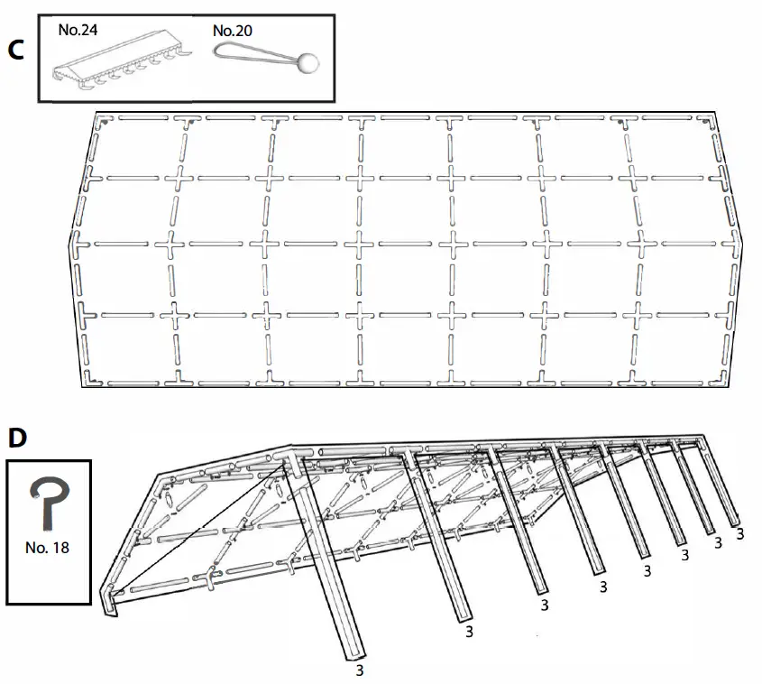 DANCOVER B00XWB5ZGS Party Tent 6m Series Polyester -FIG-5