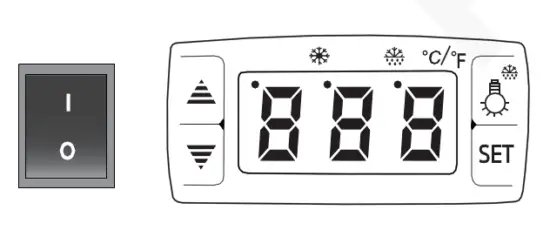 POLAR- DB319 -Countertop -Display -Freezer -1