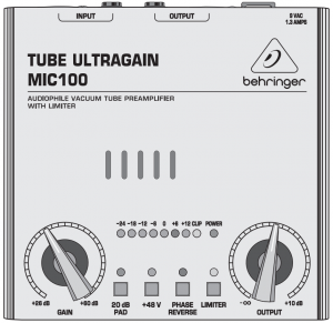 behringer TUBE Ultragain MIC100