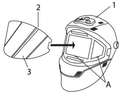 Replacing the External Protective Screen