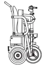 wheelchair DW FDB03 EzFold Scooter - fig 8