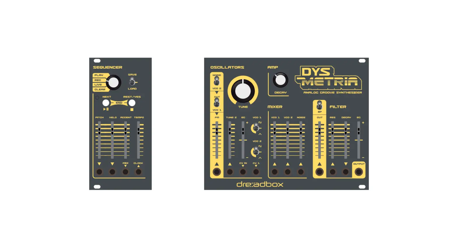 Dreadbox Dysmetria Analog Groove Synthesizer Owner's Manual