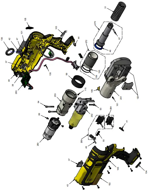 PBCC40 PARTS ILLUSTRATION