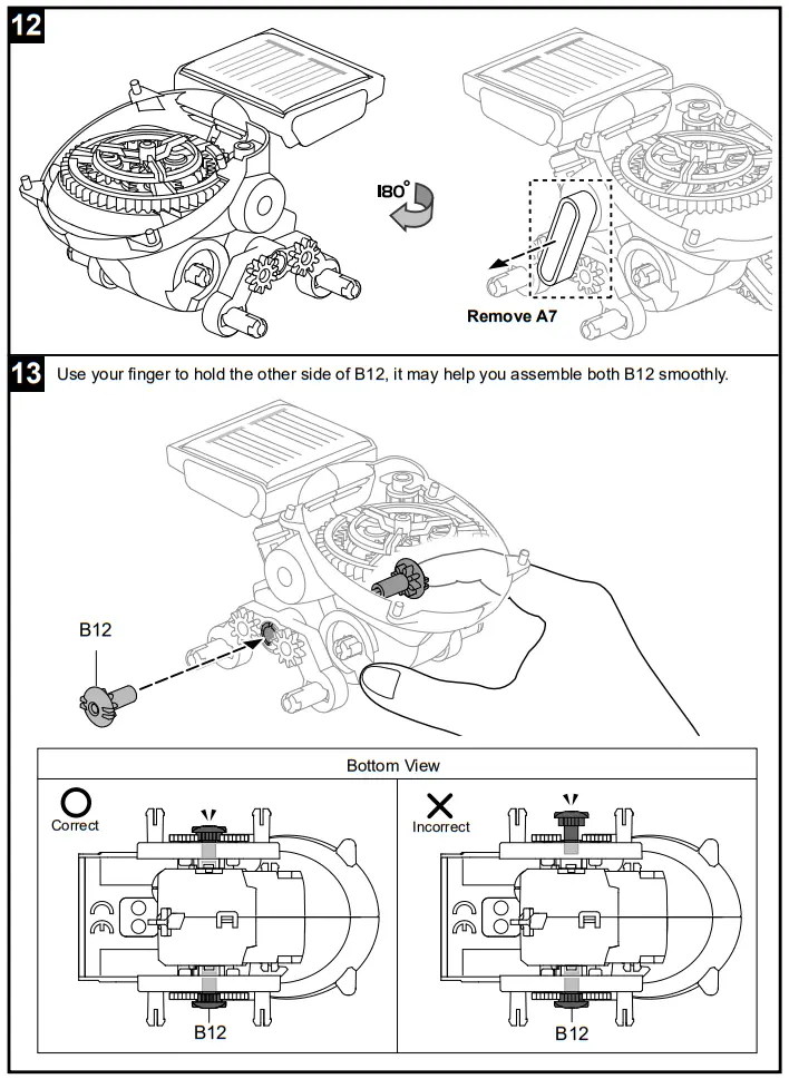 Velleman KSR14 Moon Rover on solar energy - 11