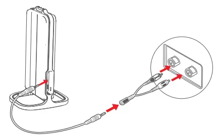 Hspro HW1 Digital Wireless TV Headphones - 11
