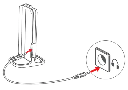 Hspro HW1 Digital Wireless TV Headphones - 7