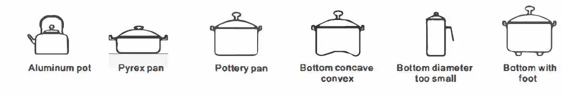Rasonic RIC-S211E kitchen double burner induction cooker fig 2