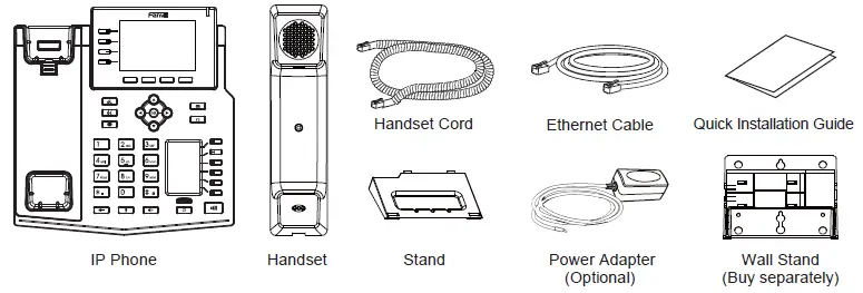 Fanvil-X5U-V2-16-Line-Mid-Level-IP-Phone-fig-1