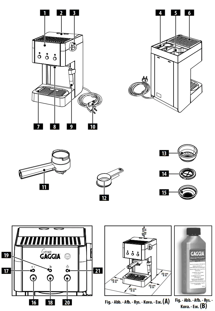 Gaggia Gran Deluxe Machine - 1