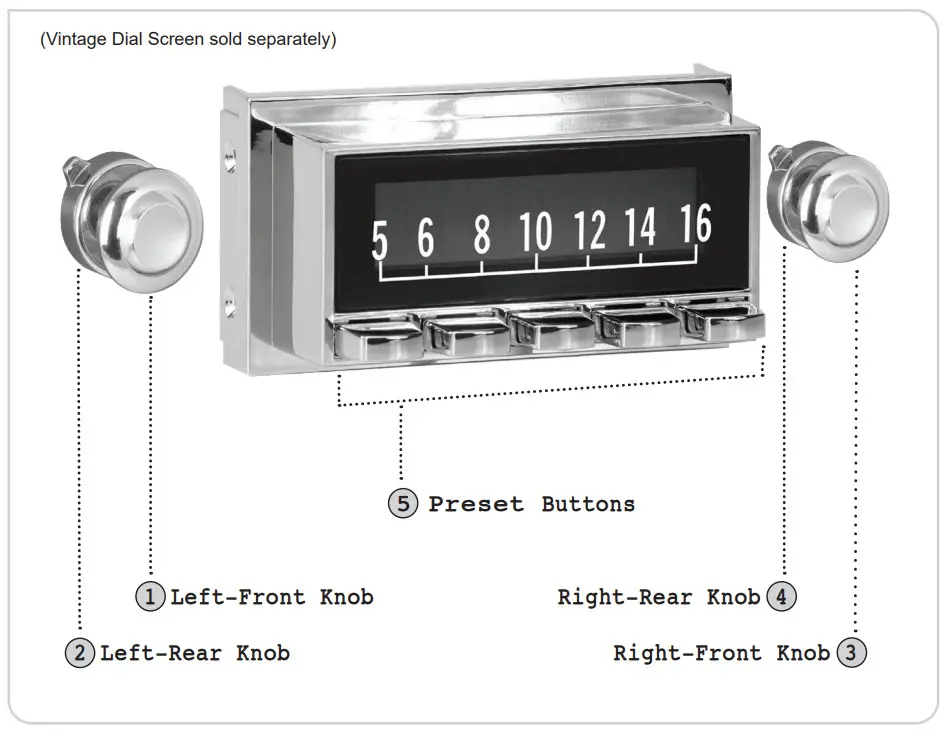RetroSound Motor 1A Motor 1 Radio
