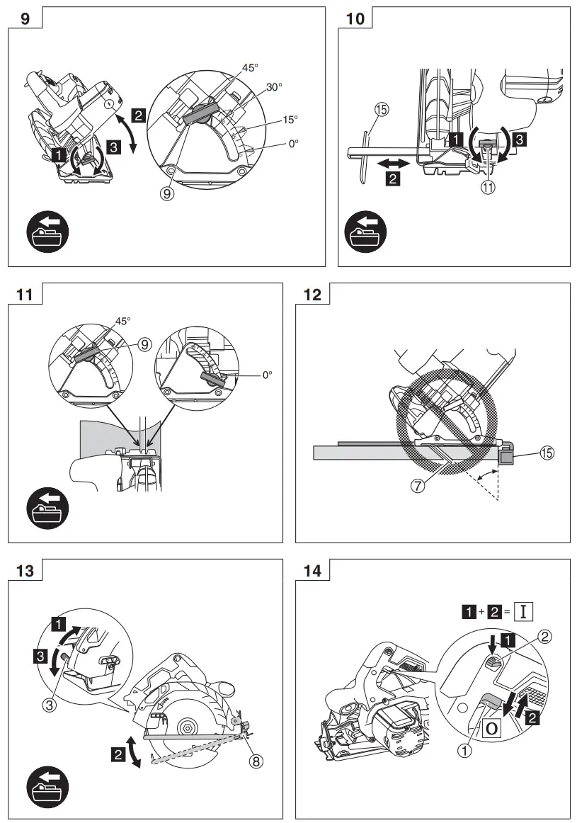 HiKOKI C1806DA CORDLESS CIRCULAR SAW - fig 1