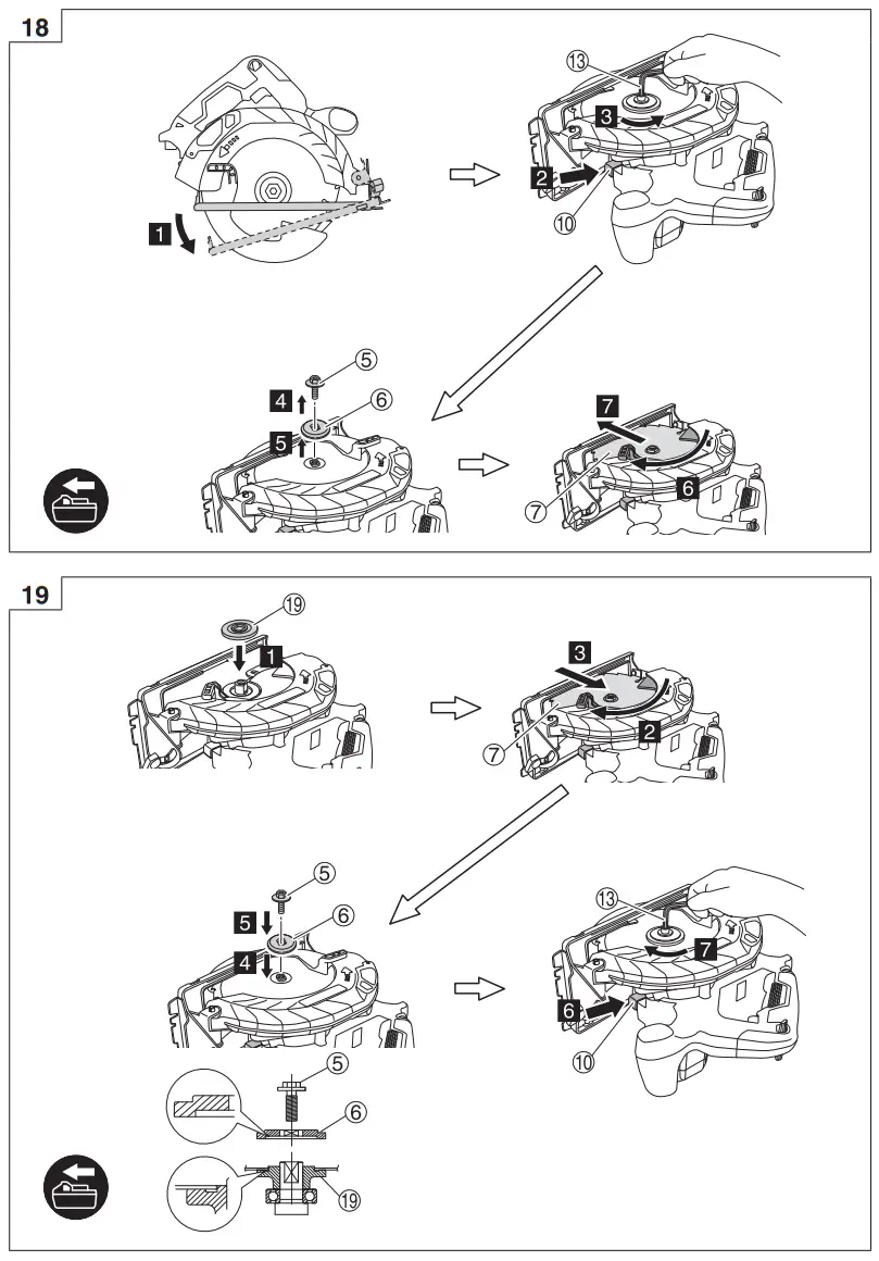 HiKOKI C1806DA CORDLESS CIRCULAR SAW - fig 3