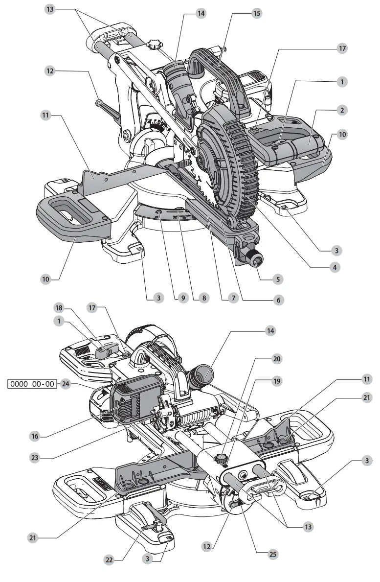 DEWALT DCS365 18v XR Cordless Mitre Saw - fig 4