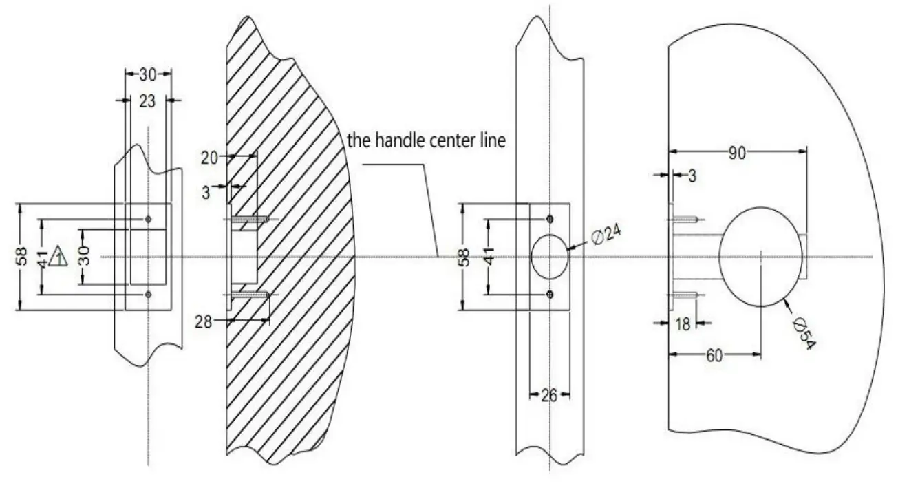 ETUUD S200MF Code Smart Entry Keyless Lock - fig 4