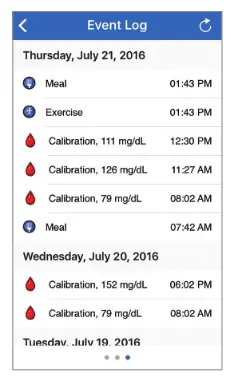 Apps eversense NOW App - fig 21
