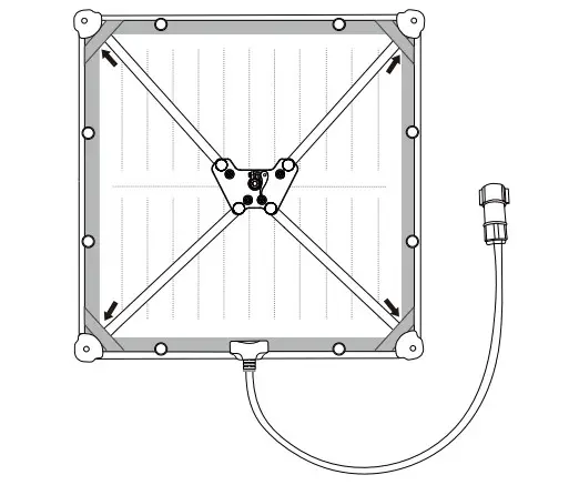Aputure HS202204010322C02 Amaran F22C RGBWW Flexible LED Video Light - Figure 5