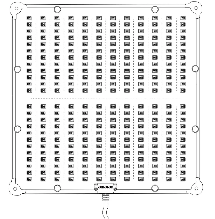 Aputure HS202204010322C02 Amaran F22C RGBWW Flexible LED Video Light